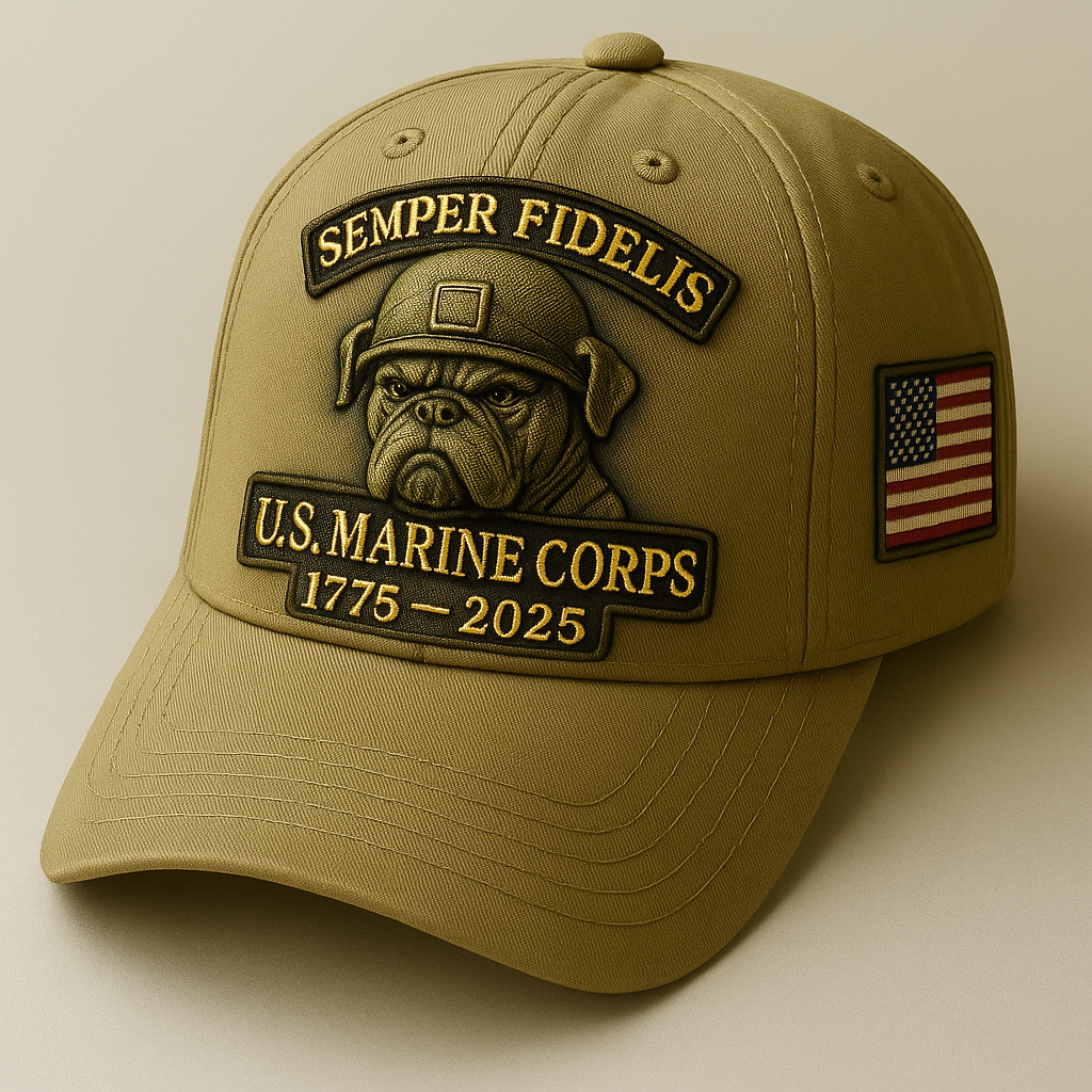 250th Anniversary U.S. Marine Corps Devil Dog Cap