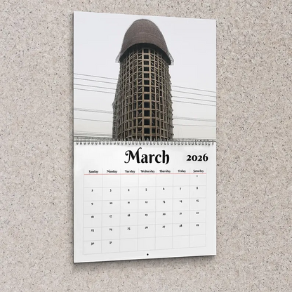 Funny Building 2026 Calendar