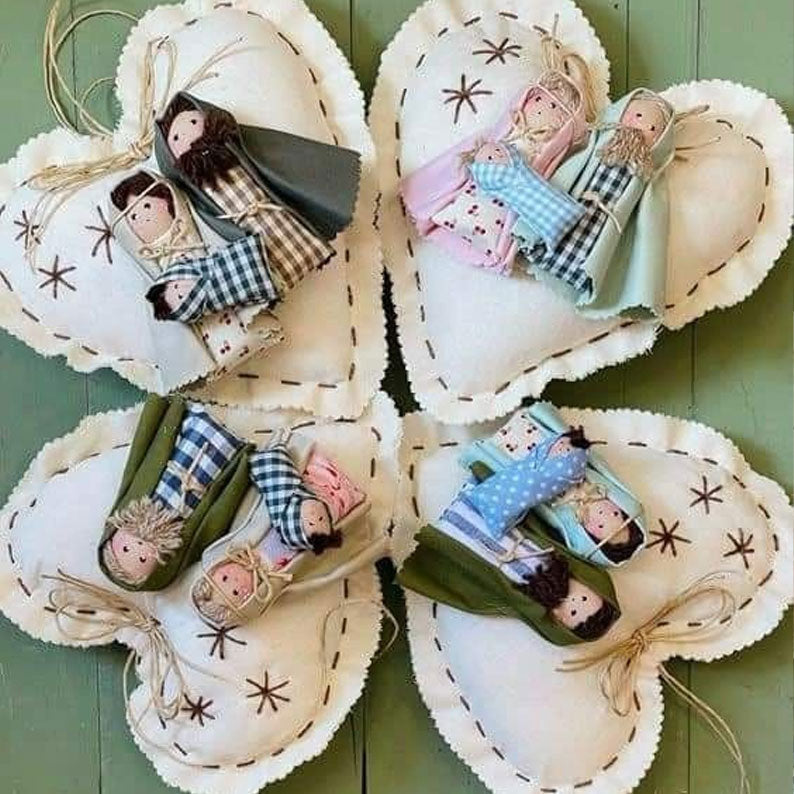 DIY Jesus Nativity Fabric Kit