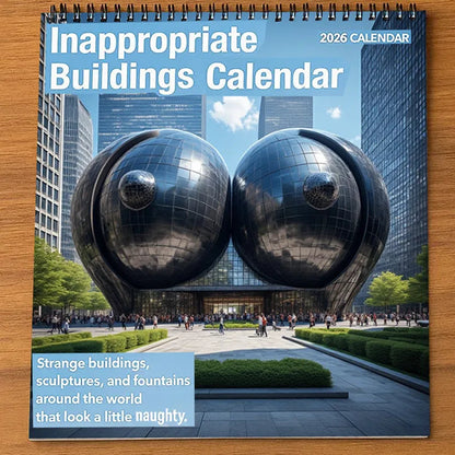 Funny Building 2026 Calendar