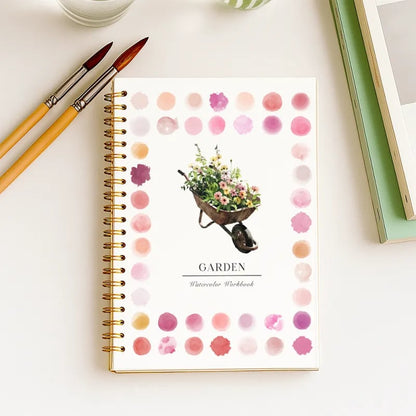 LAST DAY SALE 60% OFF 🖼️Beginner-Friendly💕 Watercolor Workbook