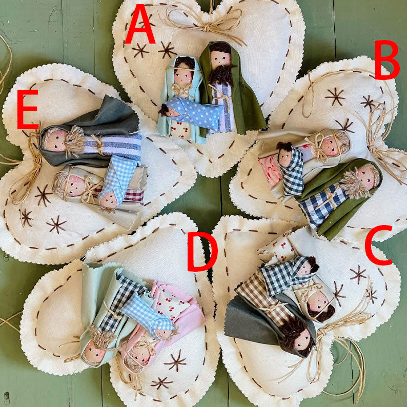 DIY Jesus Nativity Fabric Kit