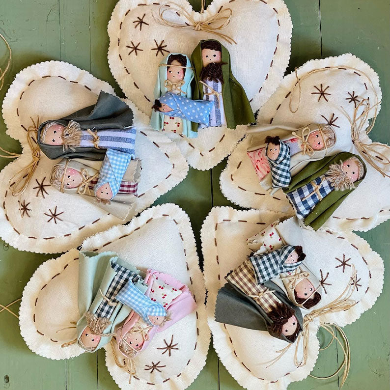 DIY Jesus Nativity Fabric Kit